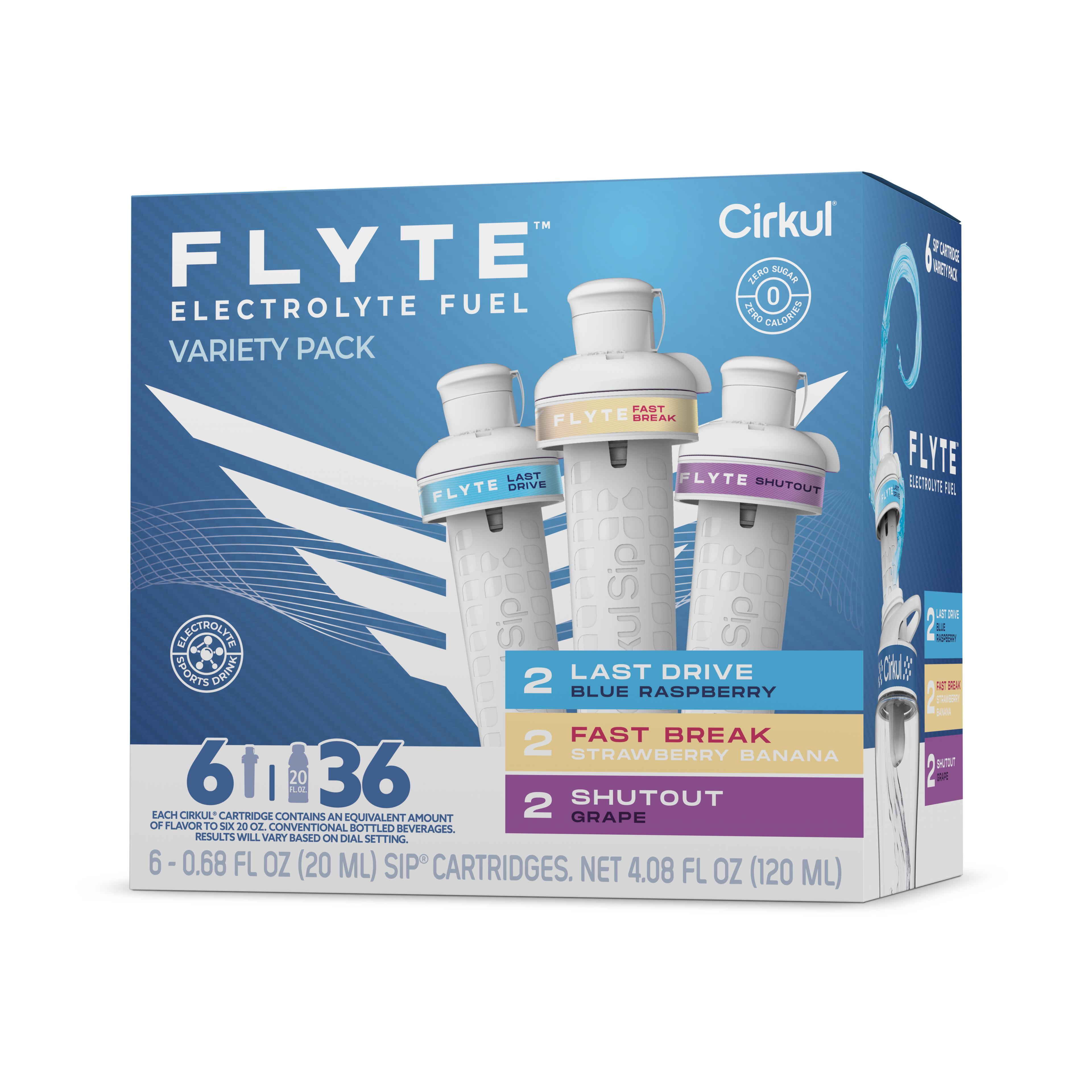 Flyte® 6-Pack Variety Pack - Essential Mix