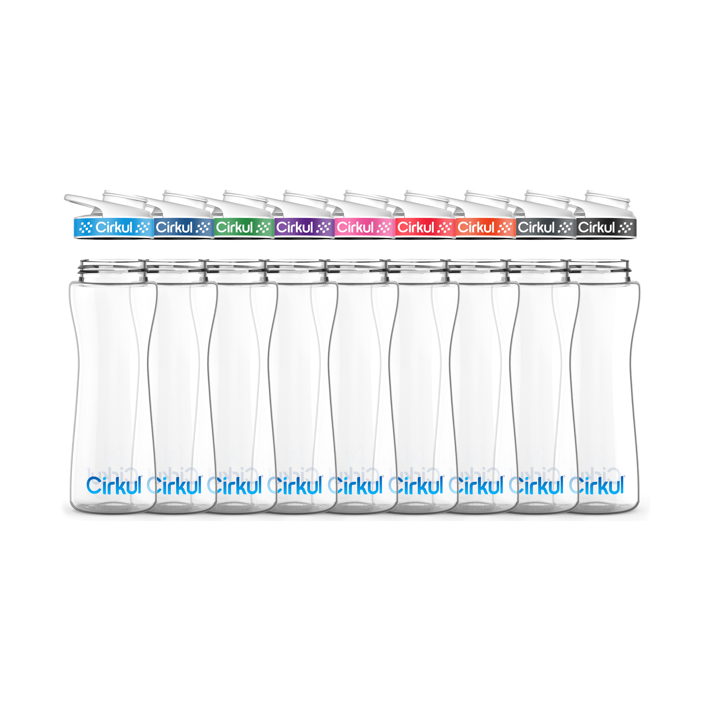 22oz. Plastic Bottle & Comfort Grip Lid - Outdoor Hold