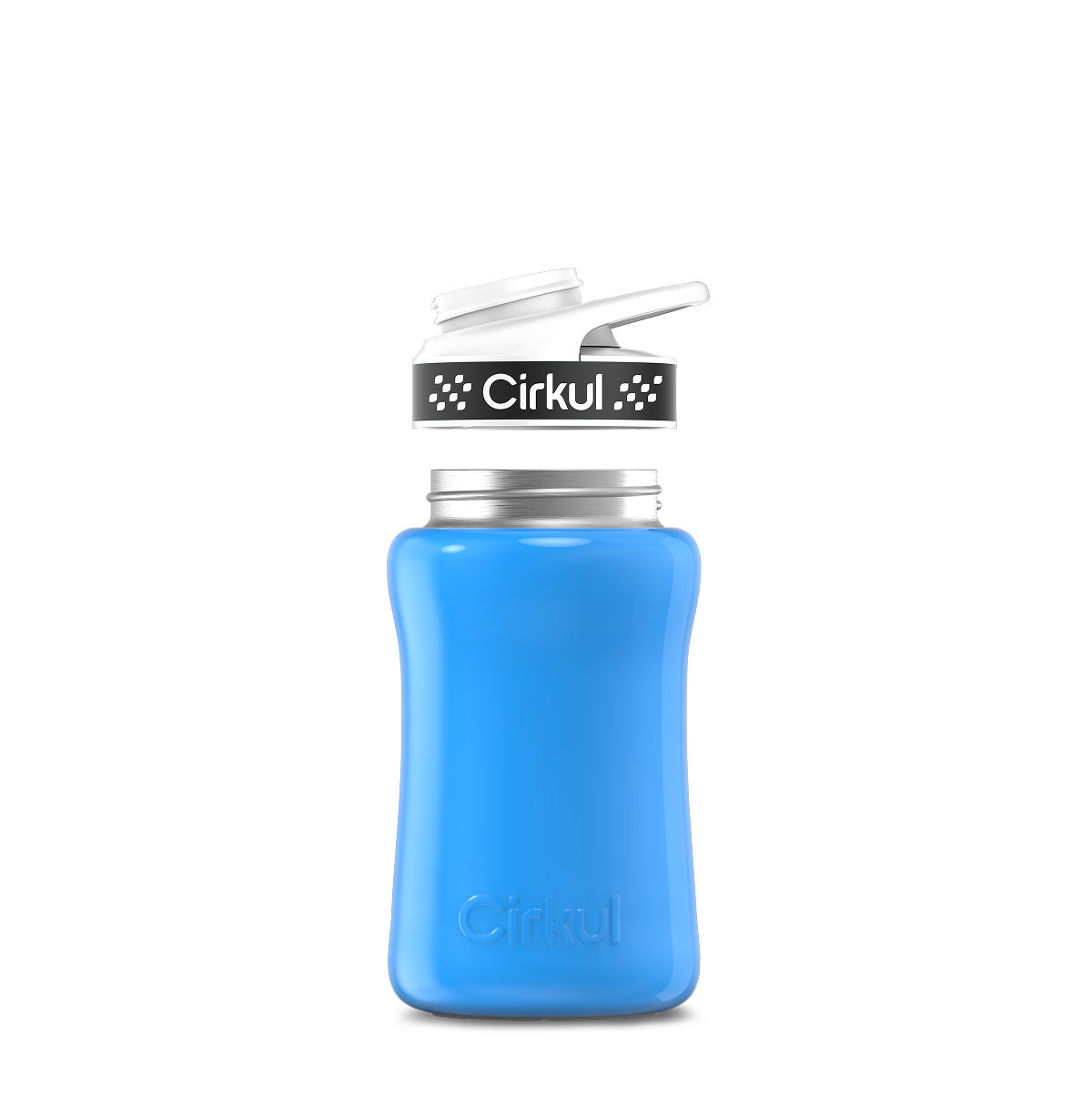 12oz. Stainless Steel Bottle & Comfort Grip Lid - Active Hold