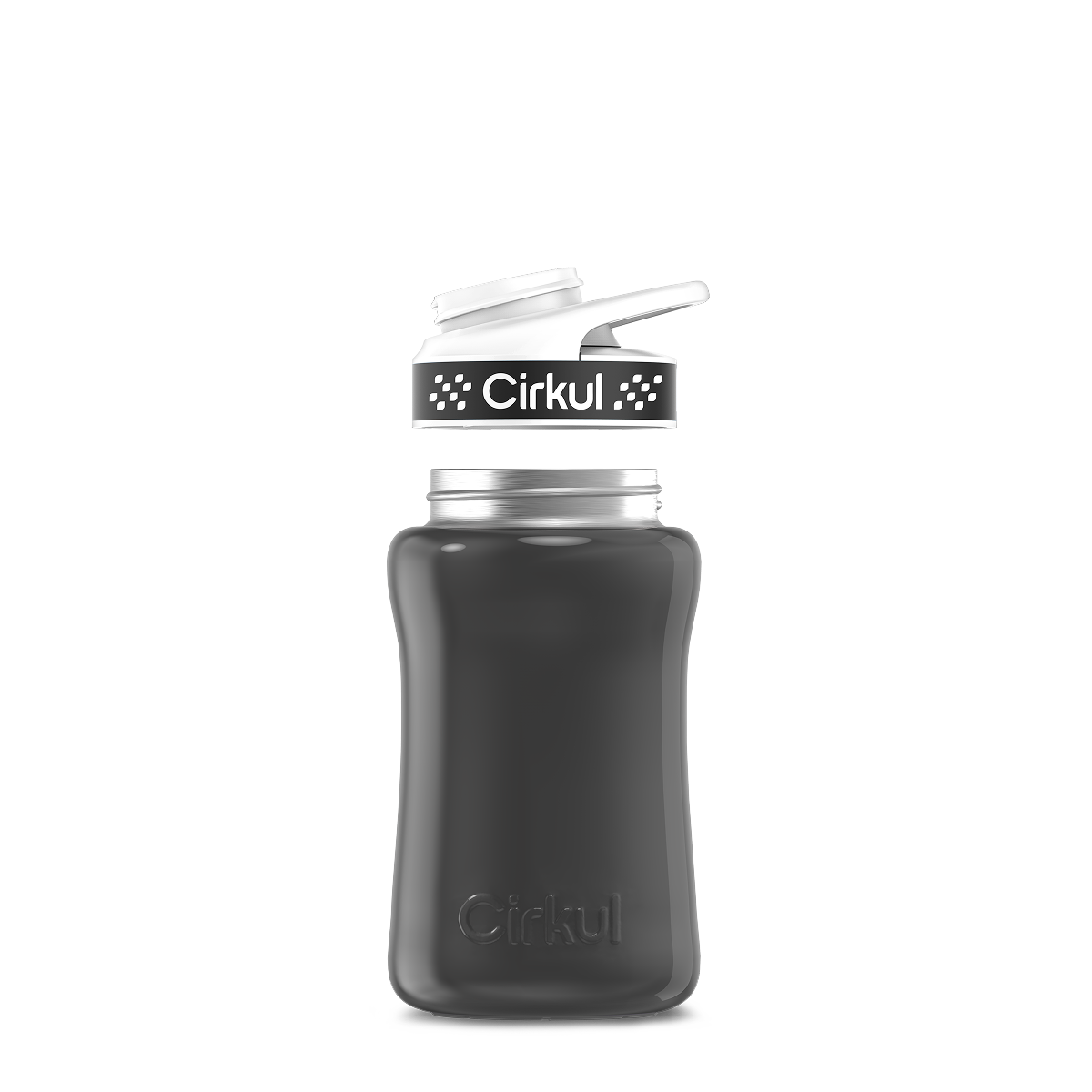 12oz. Stainless Steel Bottle & Comfort Grip Lid - Active Hold