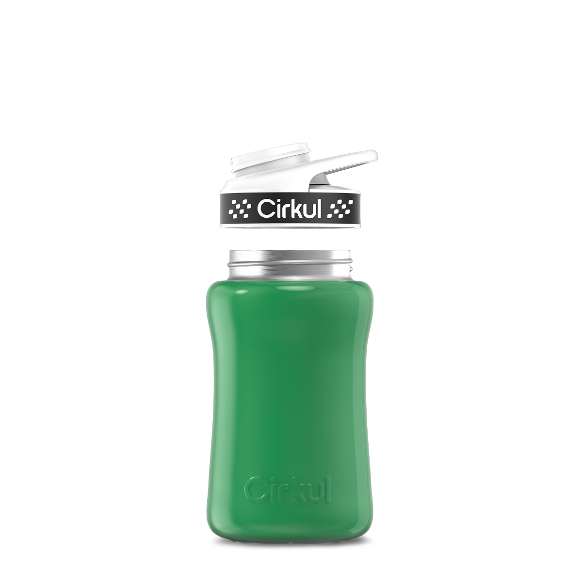 12oz. Stainless Steel Bottle & Comfort Grip Lid - Active Hold
