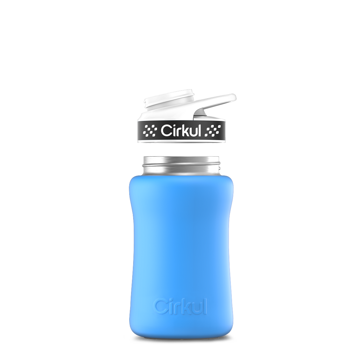 12oz. Stainless Steel Bottle & Comfort Grip Lid - Active Hold