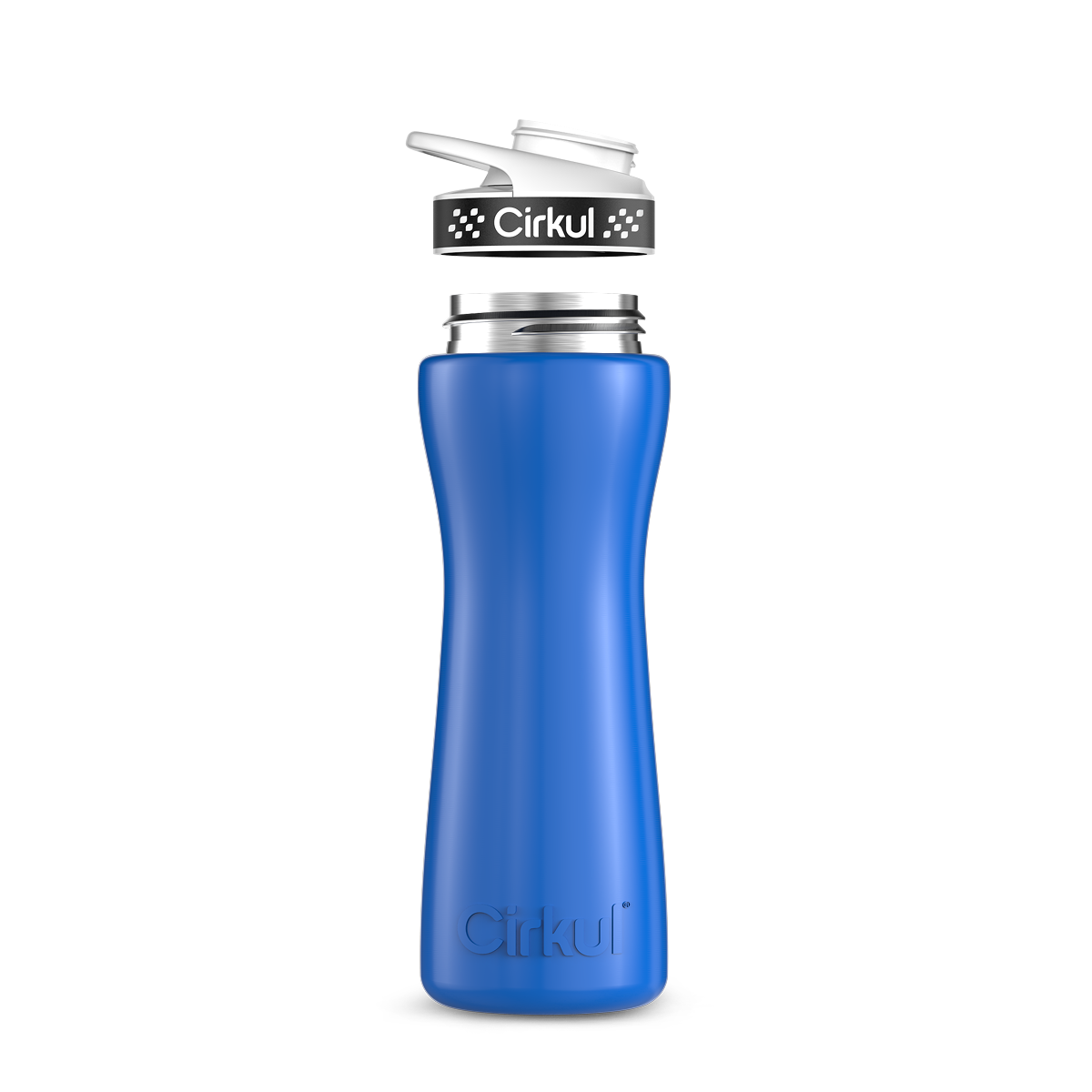 22oz. Stainless Steel Bottle & Comfort Grip Lid - Clean Grip