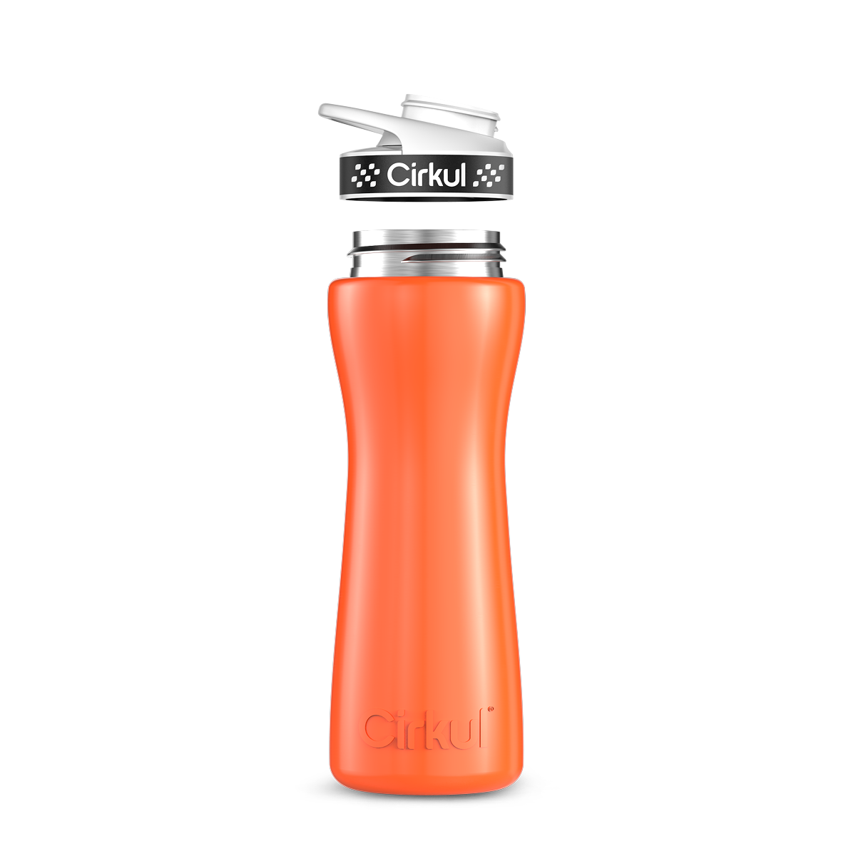 22oz. Stainless Steel Bottle & Comfort Grip Lid - Clean Grip