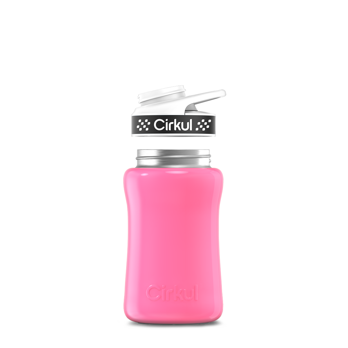 12oz. Stainless Steel Bottle & Comfort Grip Lid - Active Hold