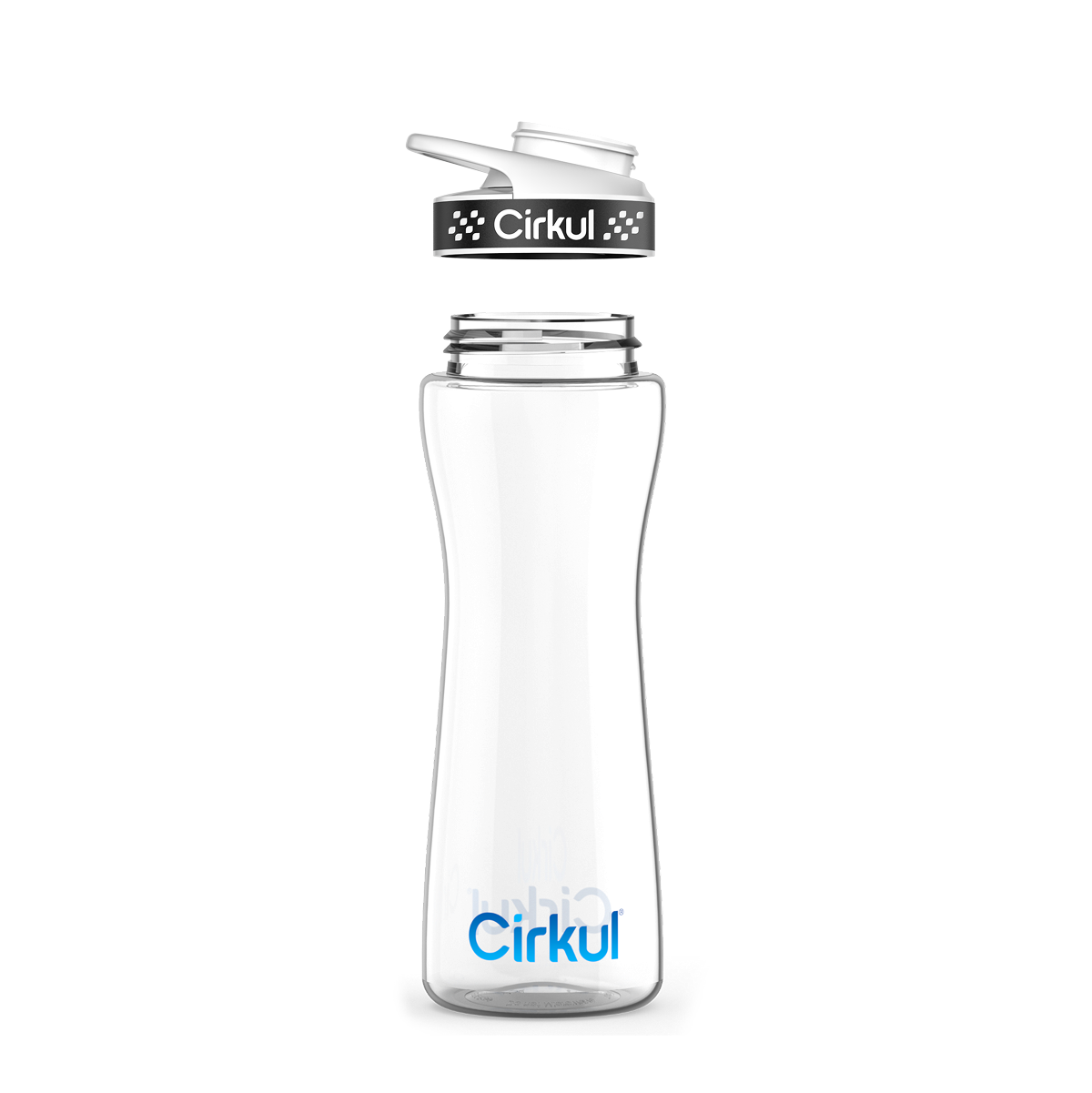 22oz. Plastic Bottle & Comfort Grip Lid - Outdoor Hold