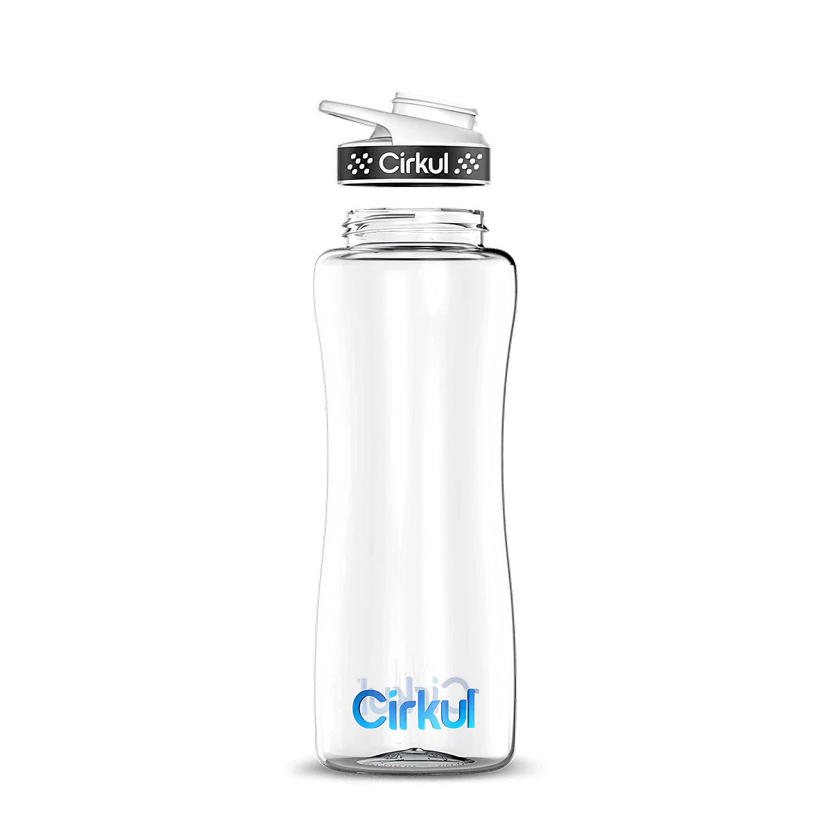 32oz. Plastic Bottle & Comfort Grip Lid - Lite Ready