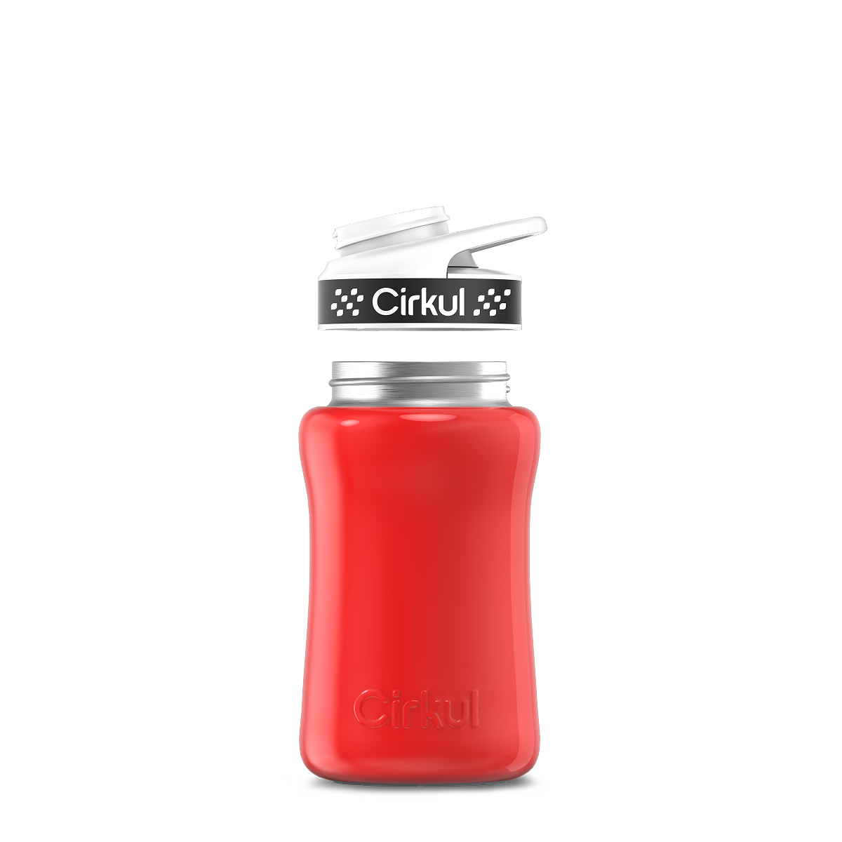 12oz. Stainless Steel Bottle & Comfort Grip Lid - Active Hold