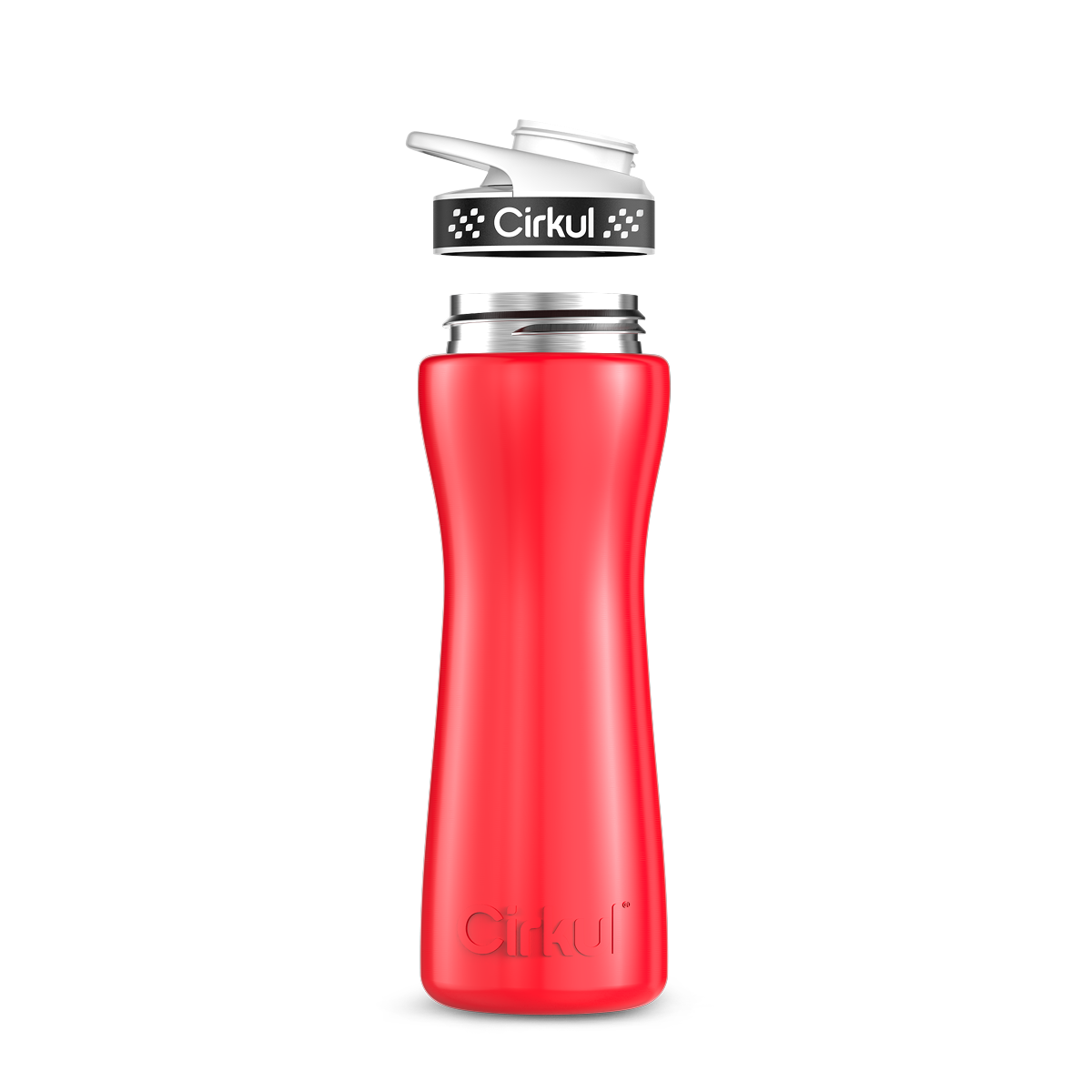 22oz. Stainless Steel Bottle & Comfort Grip Lid - Clean Grip