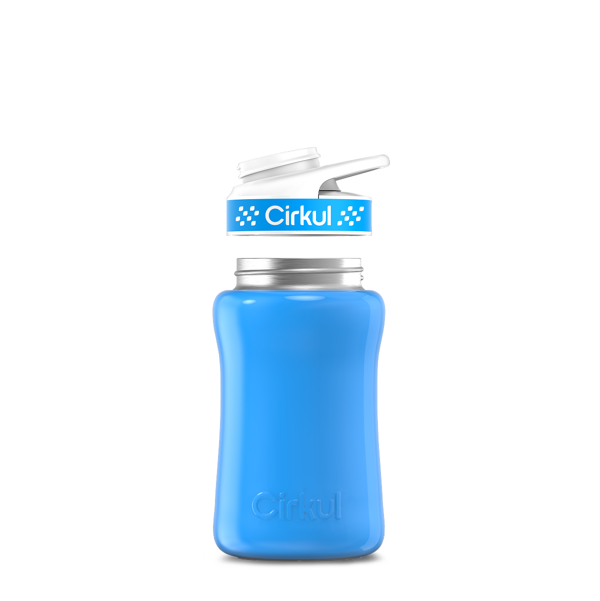 12oz. Stainless Steel Bottle & Comfort Grip Lid - Active Hold