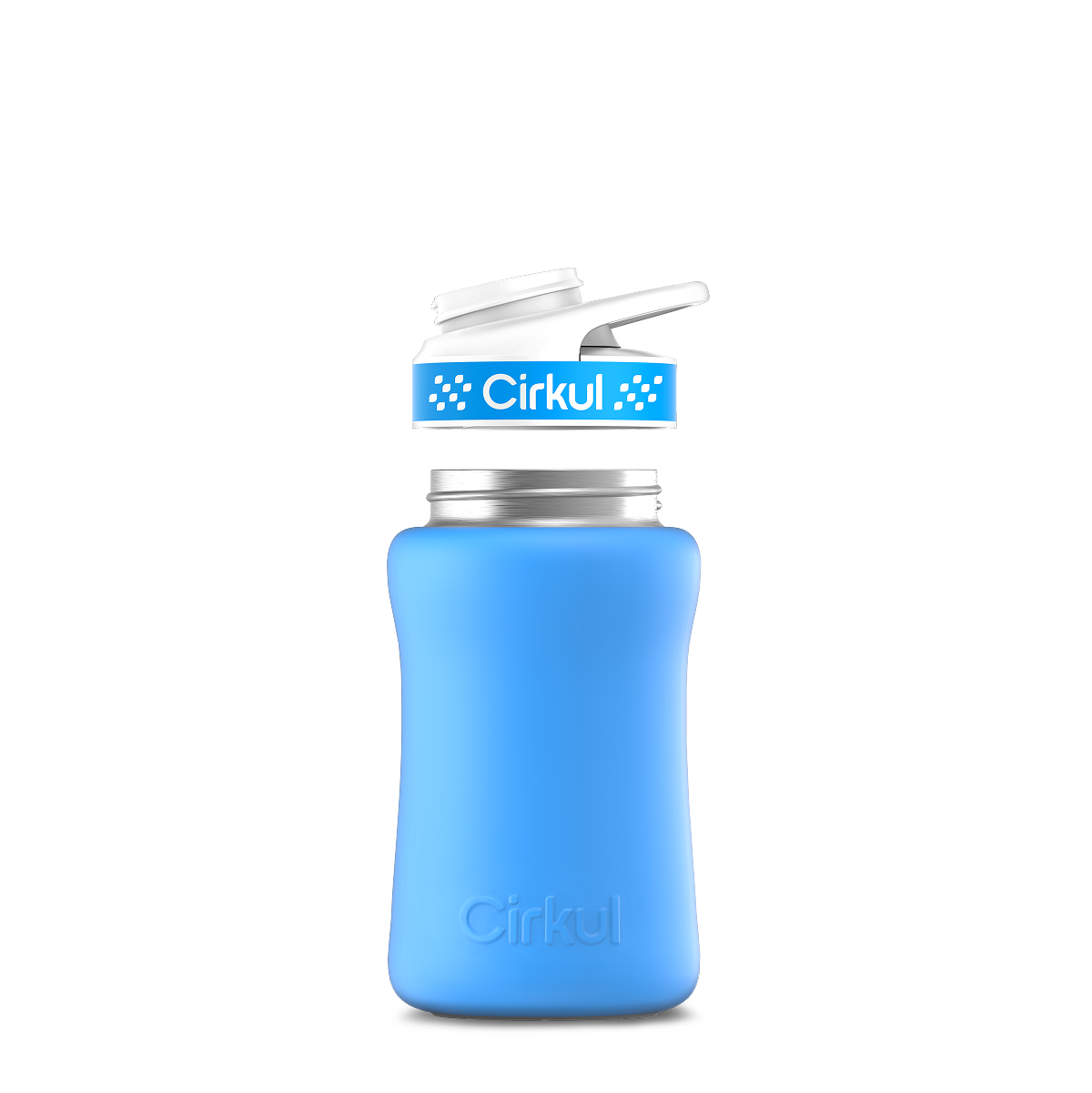 12oz. Stainless Steel Bottle & Comfort Grip Lid - Active Hold