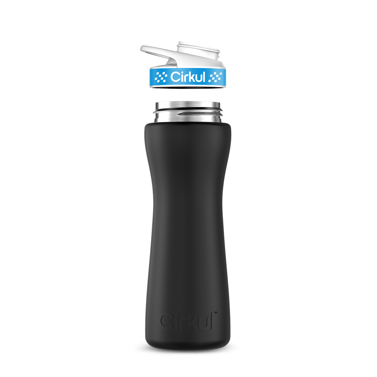 22oz. Stainless Steel Bottle & Comfort Grip Lid - Clean Grip
