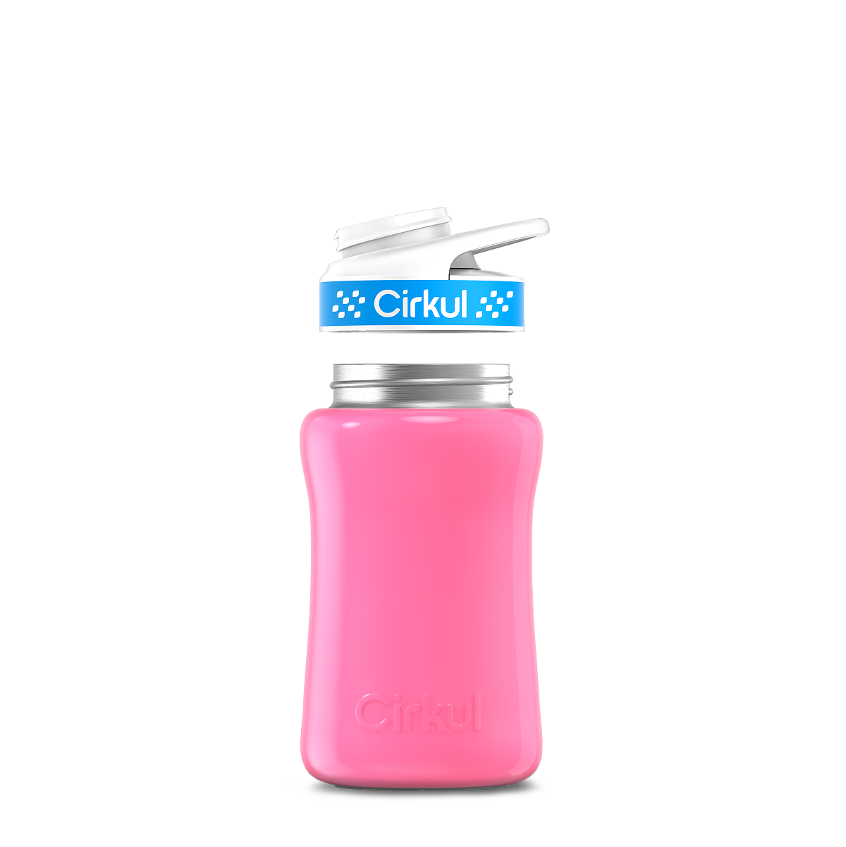 12oz. Stainless Steel Bottle & Comfort Grip Lid - Active Hold