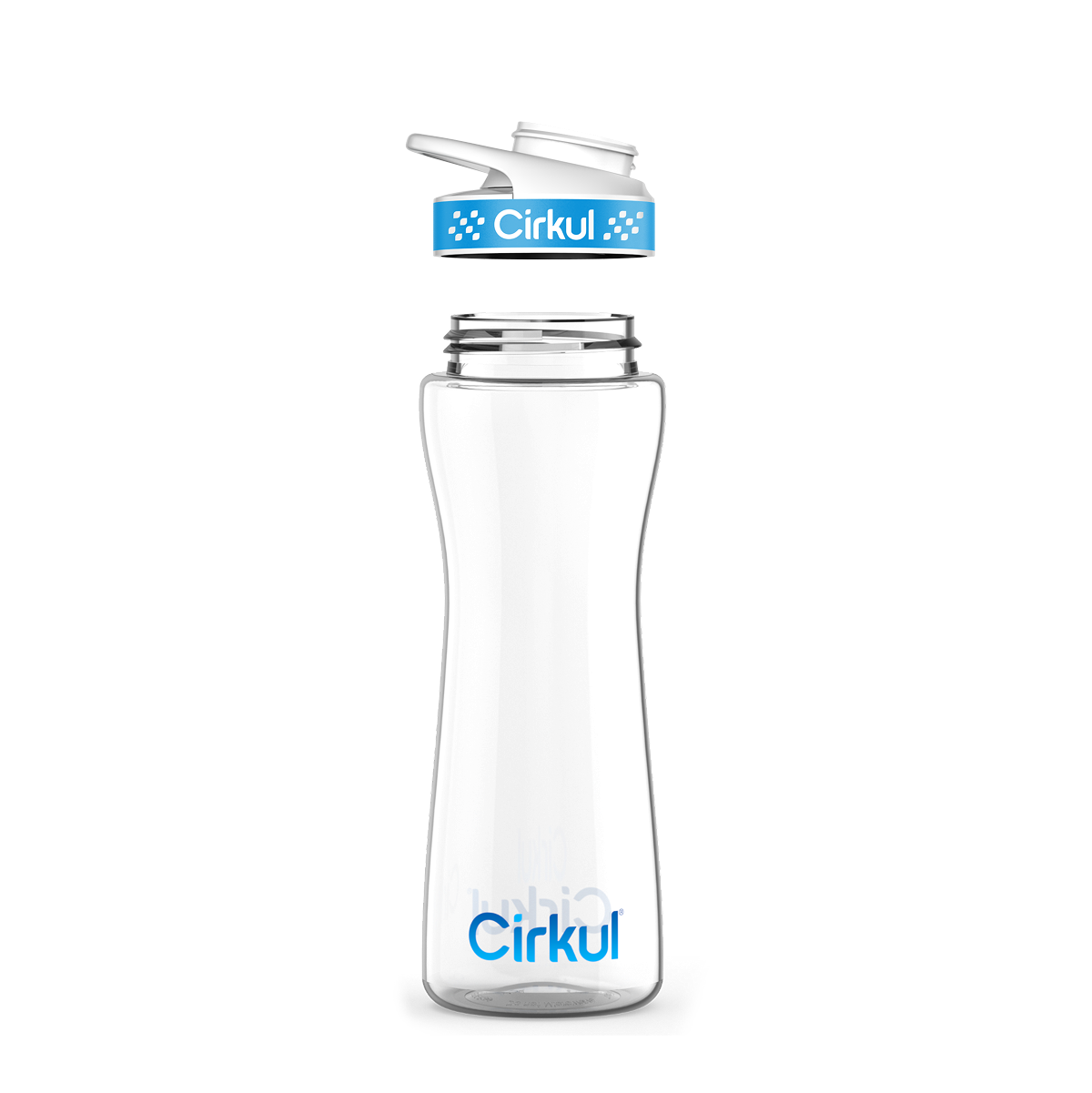 22oz. Plastic Bottle & Comfort Grip Lid - Outdoor Hold