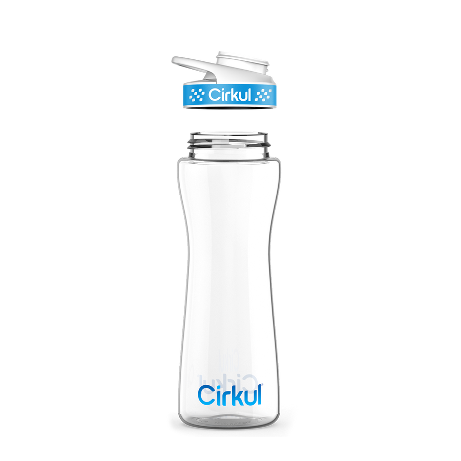 22oz. Plastic Bottle & Comfort Grip Lid - Outdoor Hold