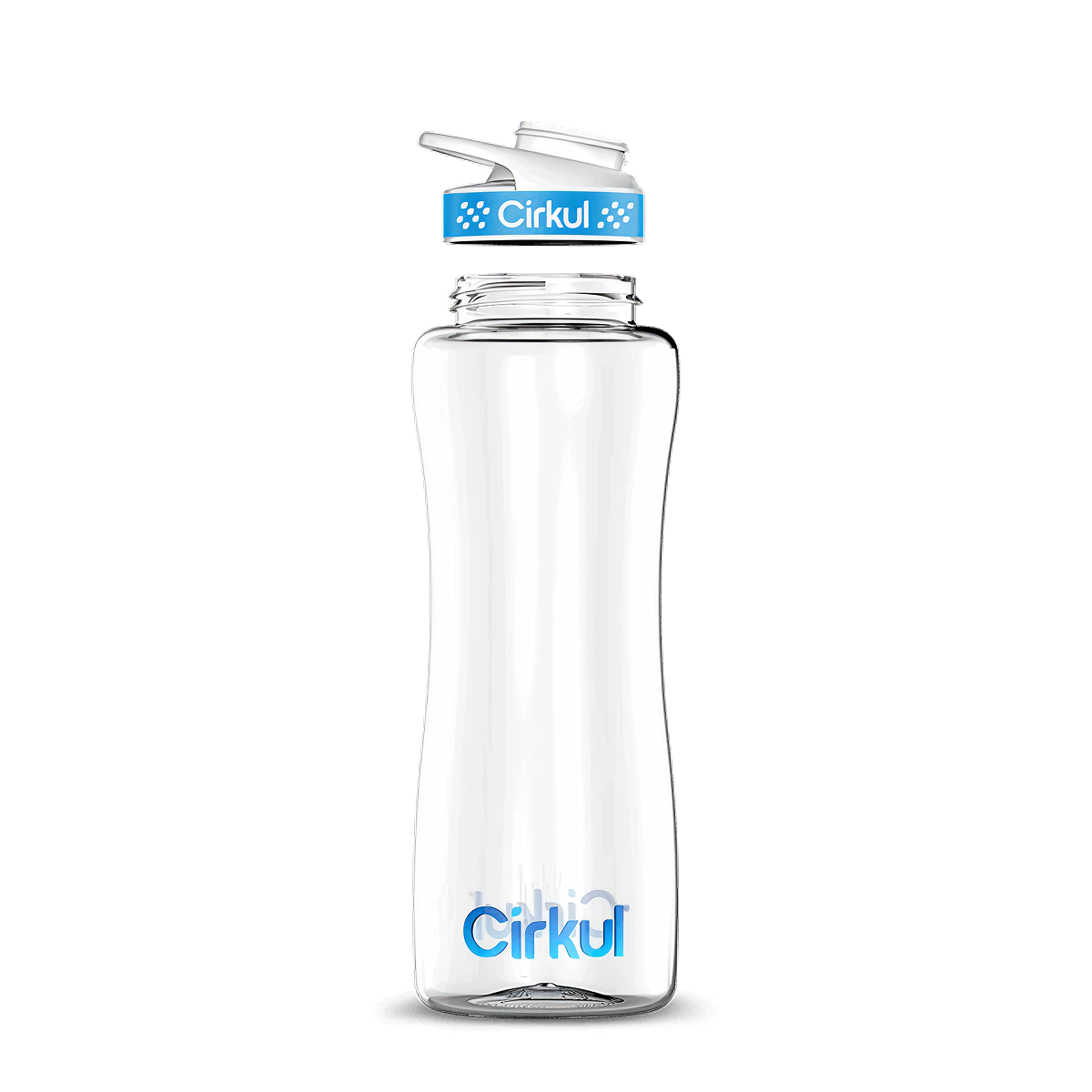 32oz. Plastic Bottle & Comfort Grip Lid - Lite Ready