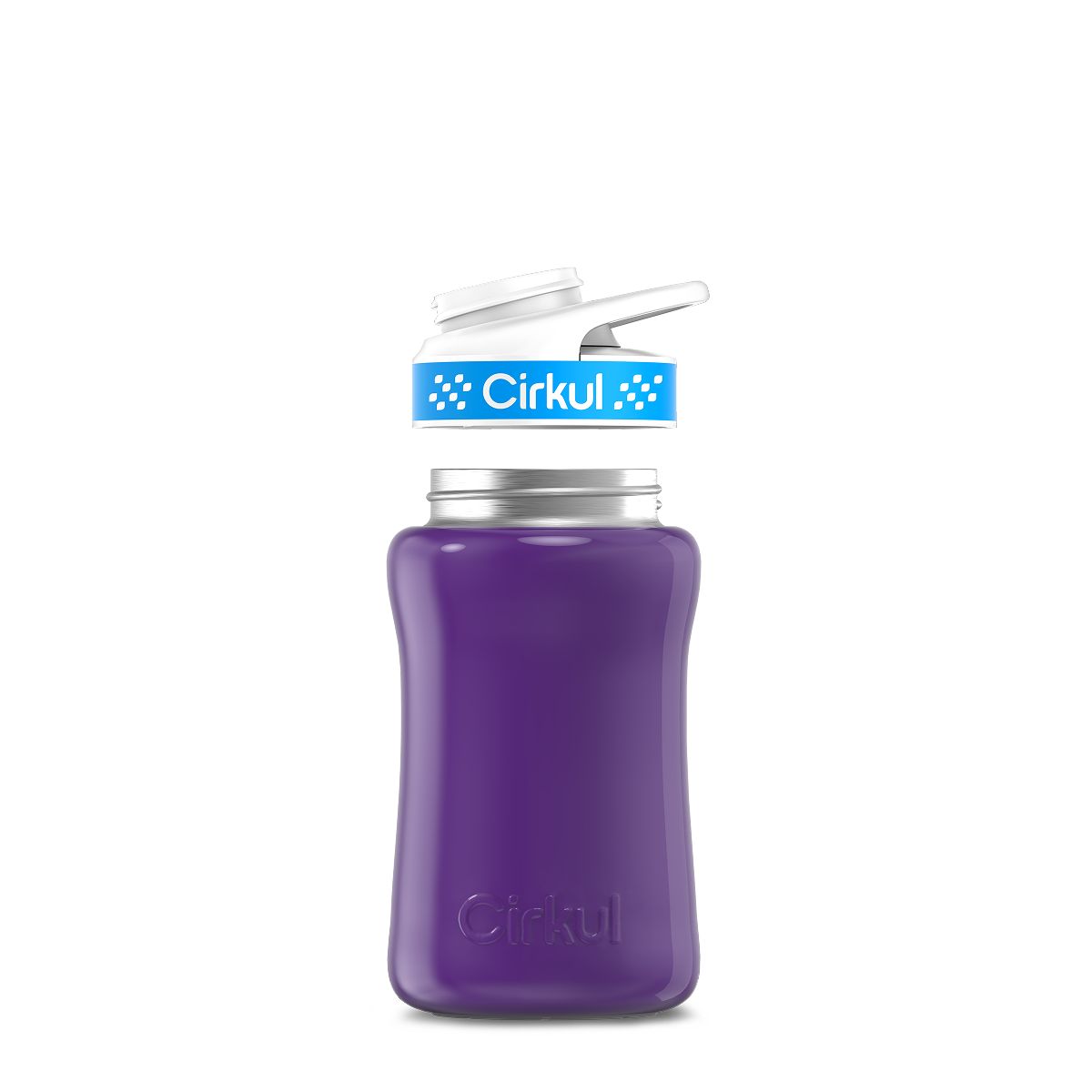 12oz. Stainless Steel Bottle & Comfort Grip Lid - Active Hold