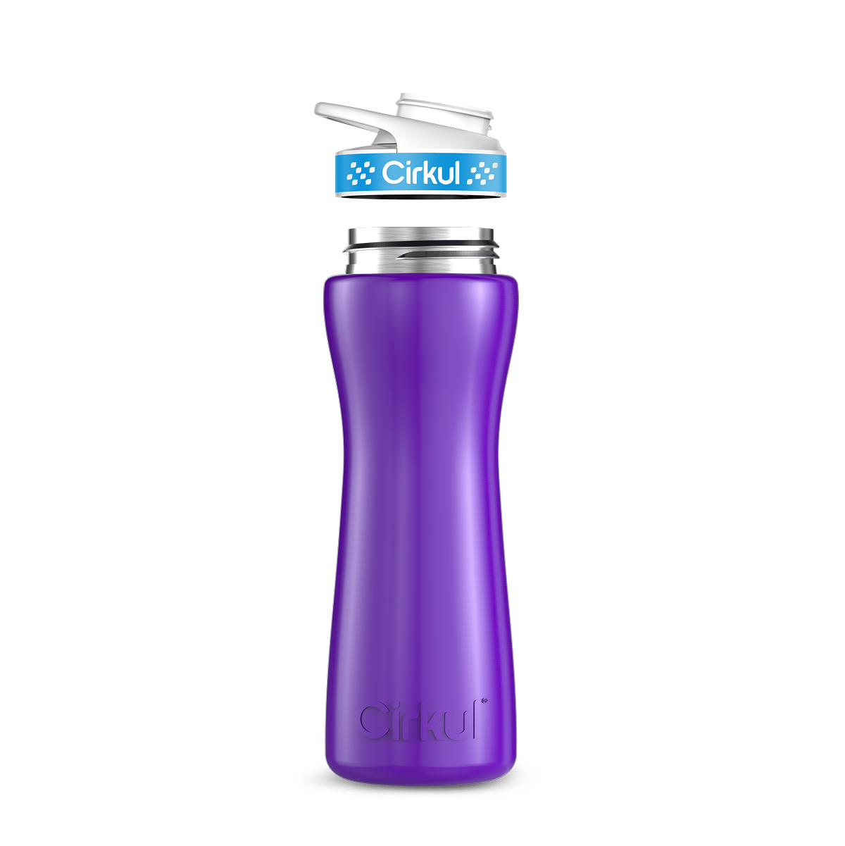 22oz. Stainless Steel Bottle & Comfort Grip Lid - Clean Grip