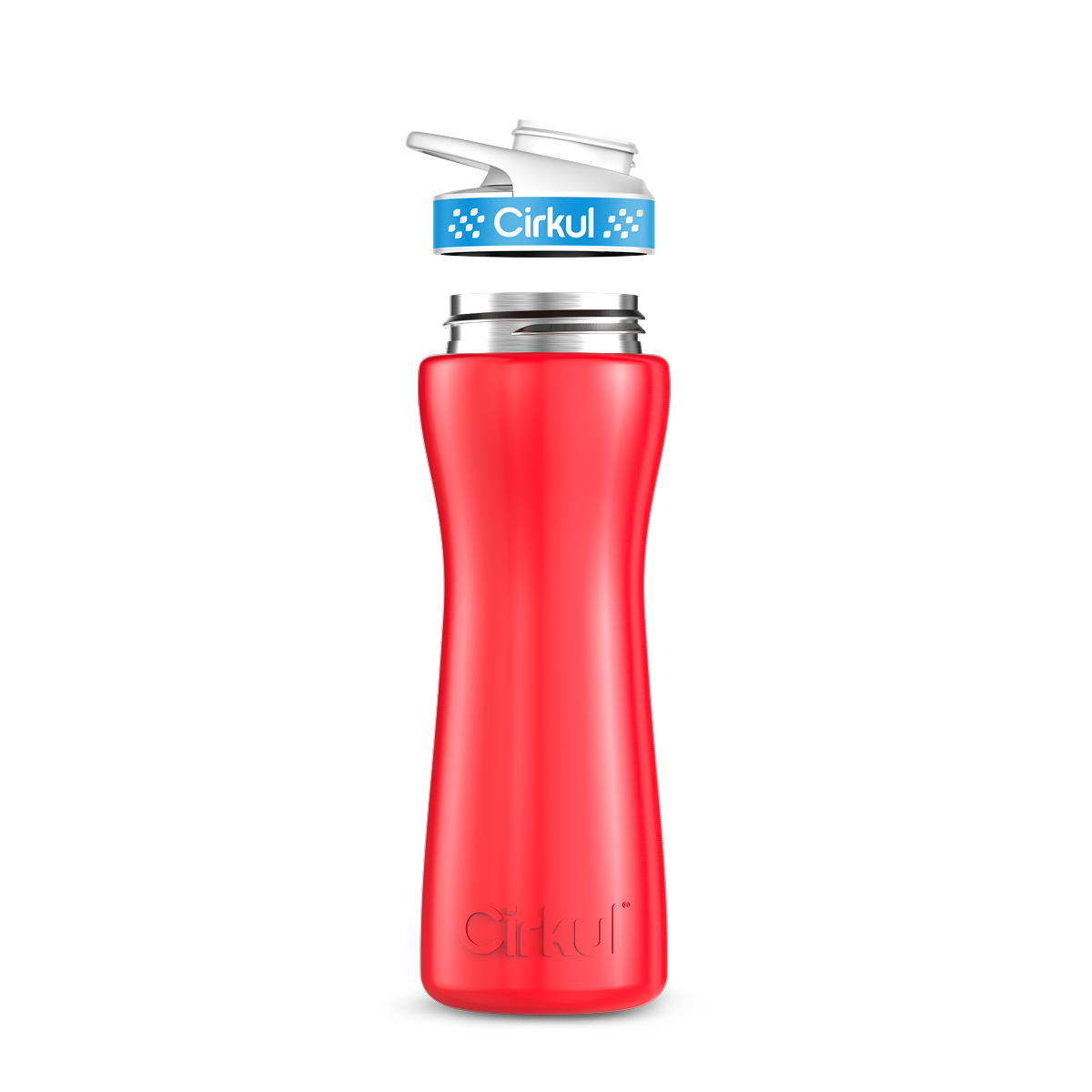 22oz. Stainless Steel Bottle & Comfort Grip Lid - Clean Grip