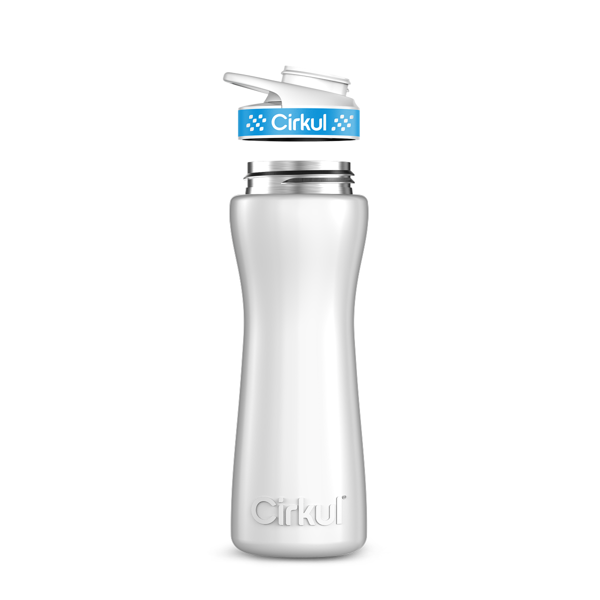22oz. Stainless Steel Bottle & Comfort Grip Lid - Clean Grip