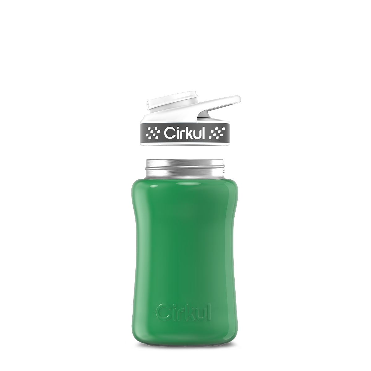 12oz. Stainless Steel Bottle & Comfort Grip Lid - Active Hold