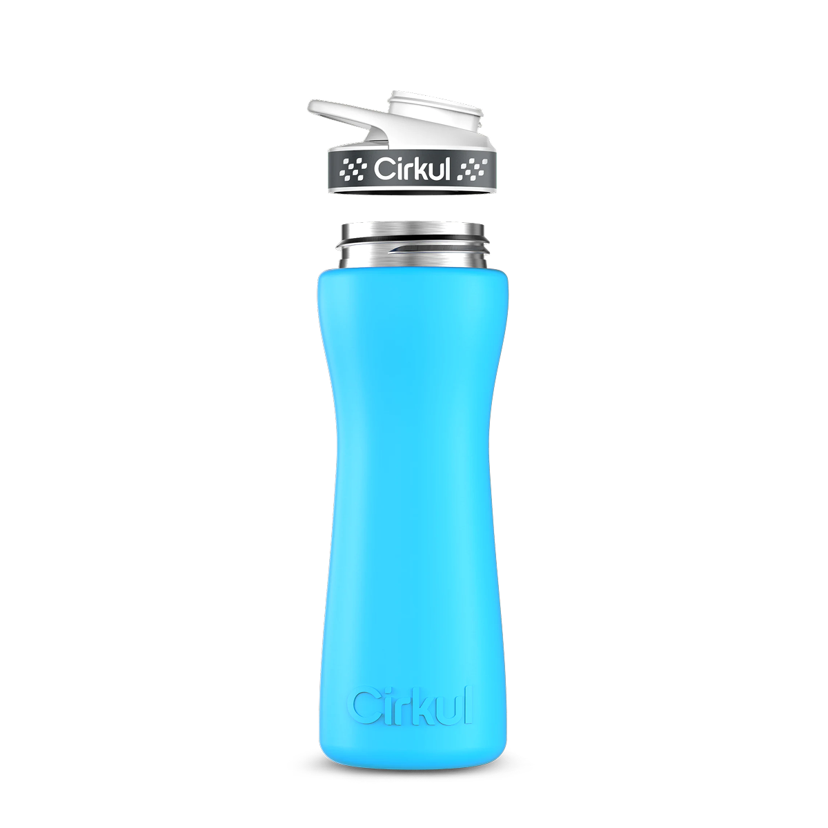 22oz. Stainless Steel Bottle & Comfort Grip Lid - Clean Grip