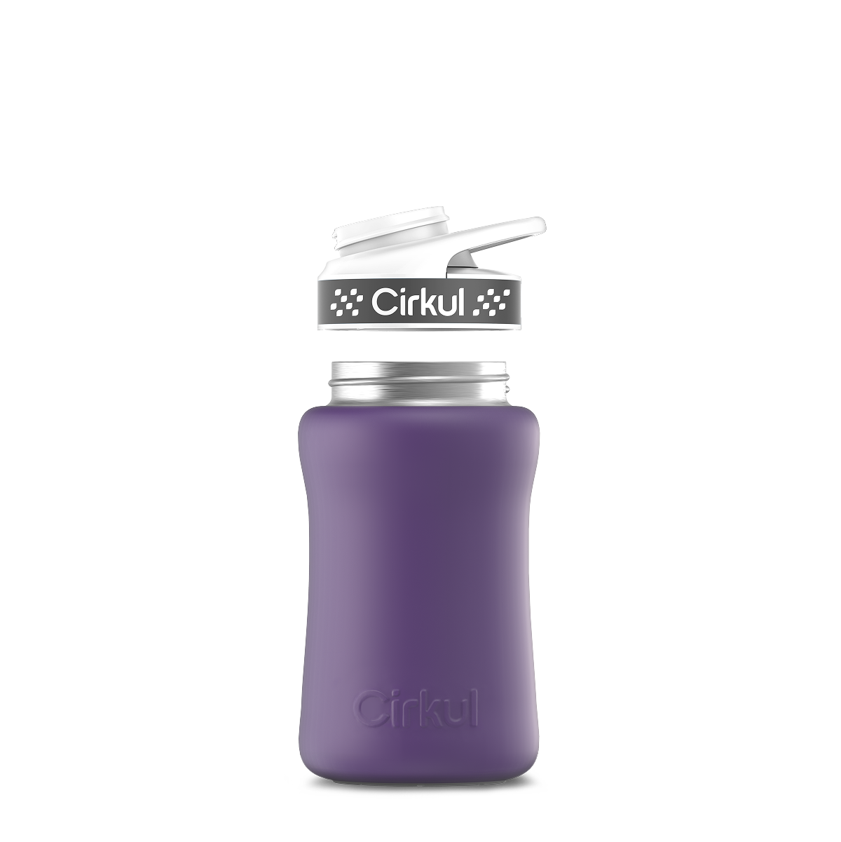 12oz. Stainless Steel Bottle & Comfort Grip Lid - Active Hold