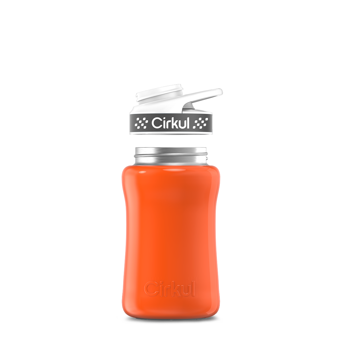 12oz. Stainless Steel Bottle & Comfort Grip Lid - Active Hold