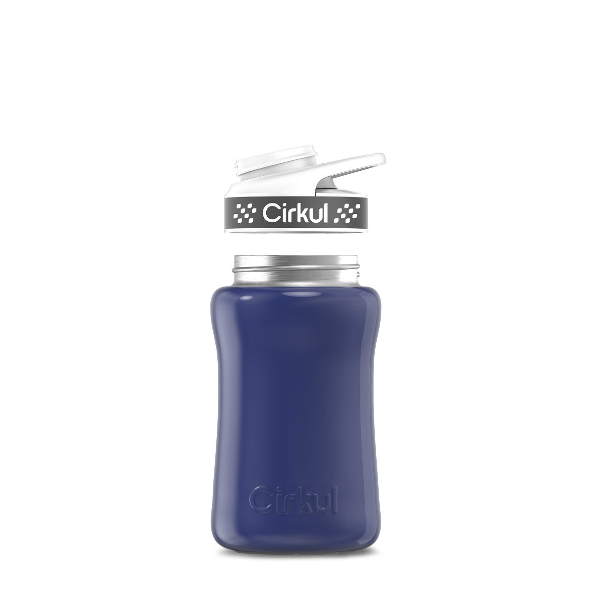 12oz. Stainless Steel Bottle & Comfort Grip Lid - Active Hold