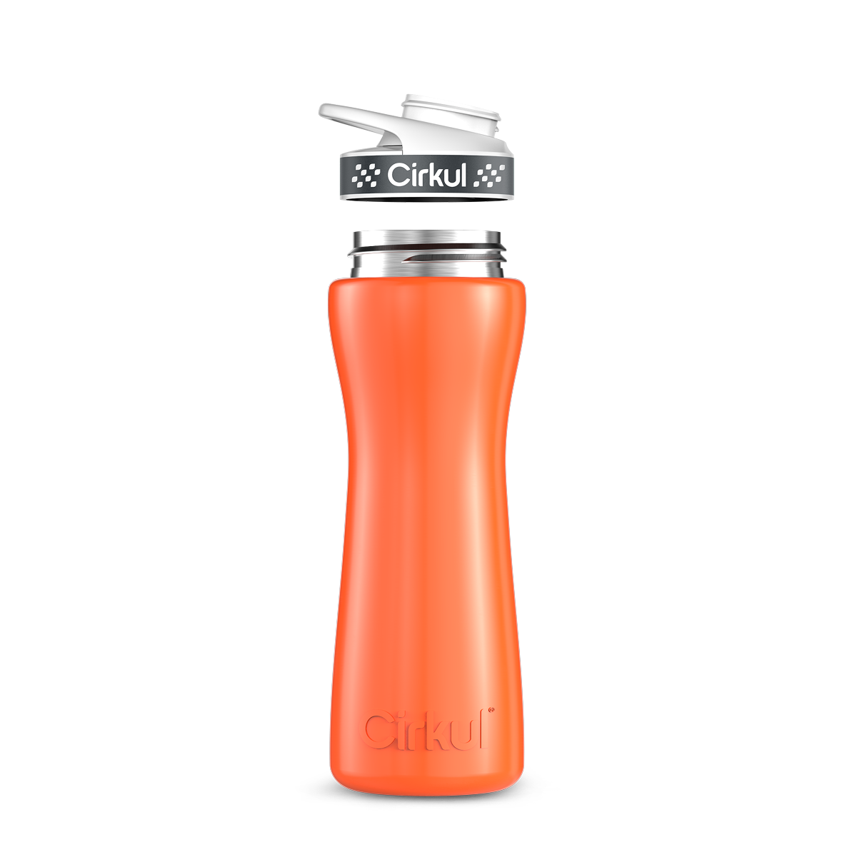 22oz. Stainless Steel Bottle & Comfort Grip Lid - Clean Grip