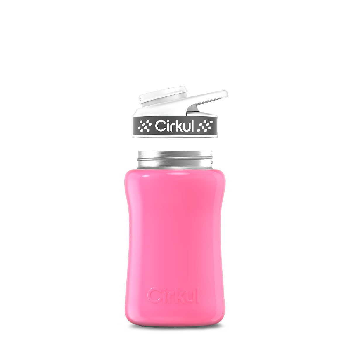 12oz. Stainless Steel Bottle & Comfort Grip Lid - Active Hold