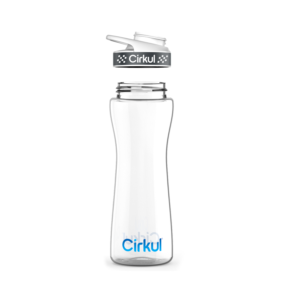 22oz. Plastic Bottle & Comfort Grip Lid - Outdoor Hold