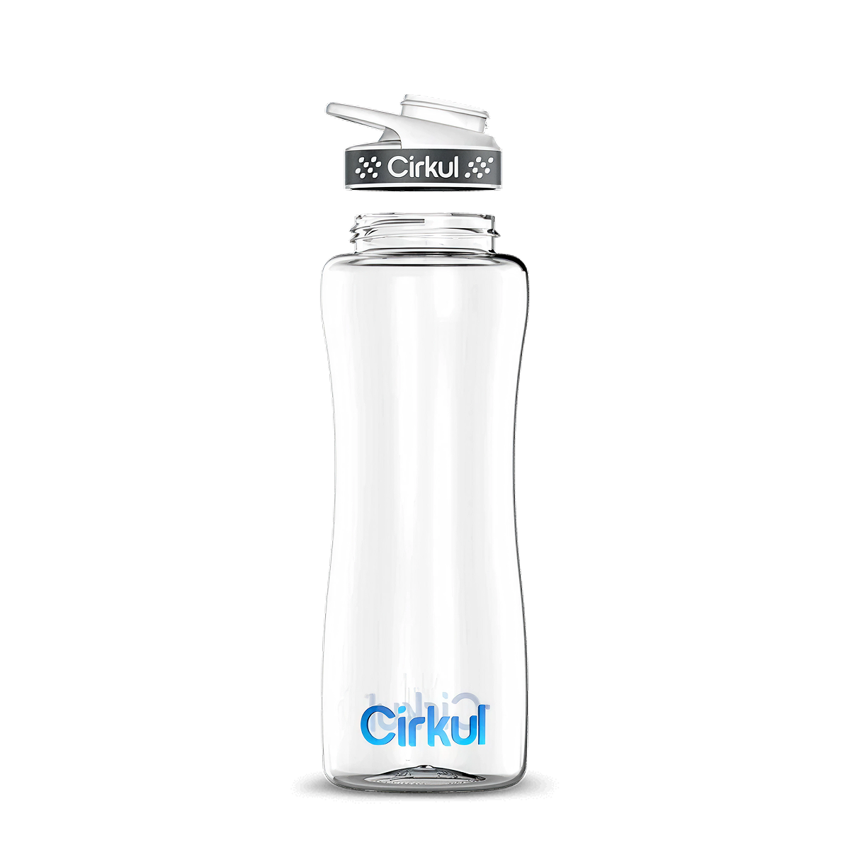 32oz. Plastic Bottle & Comfort Grip Lid - Lite Ready
