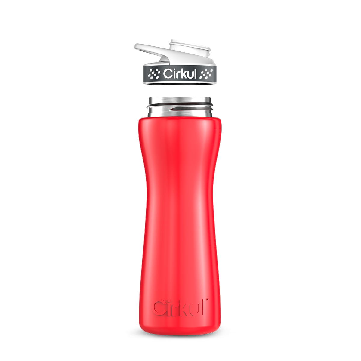 22oz. Stainless Steel Bottle & Comfort Grip Lid - Clean Grip