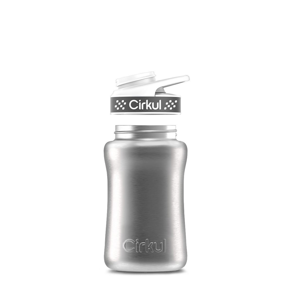 12oz. Stainless Steel Bottle & Comfort Grip Lid - Active Hold