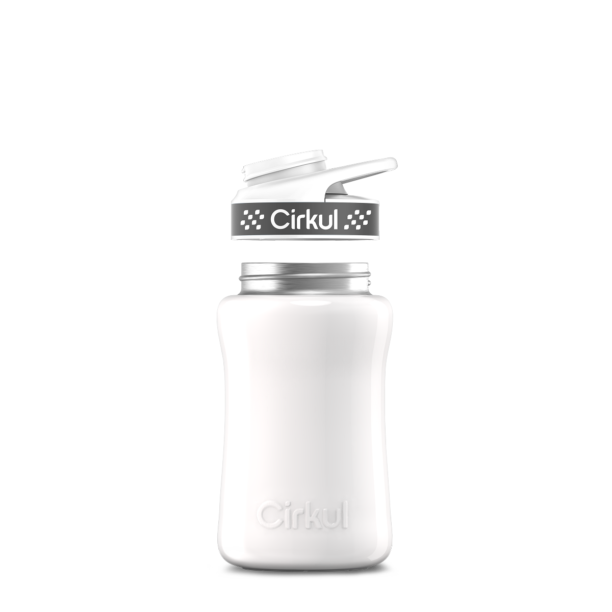 12oz. Stainless Steel Bottle & Comfort Grip Lid - Active Hold