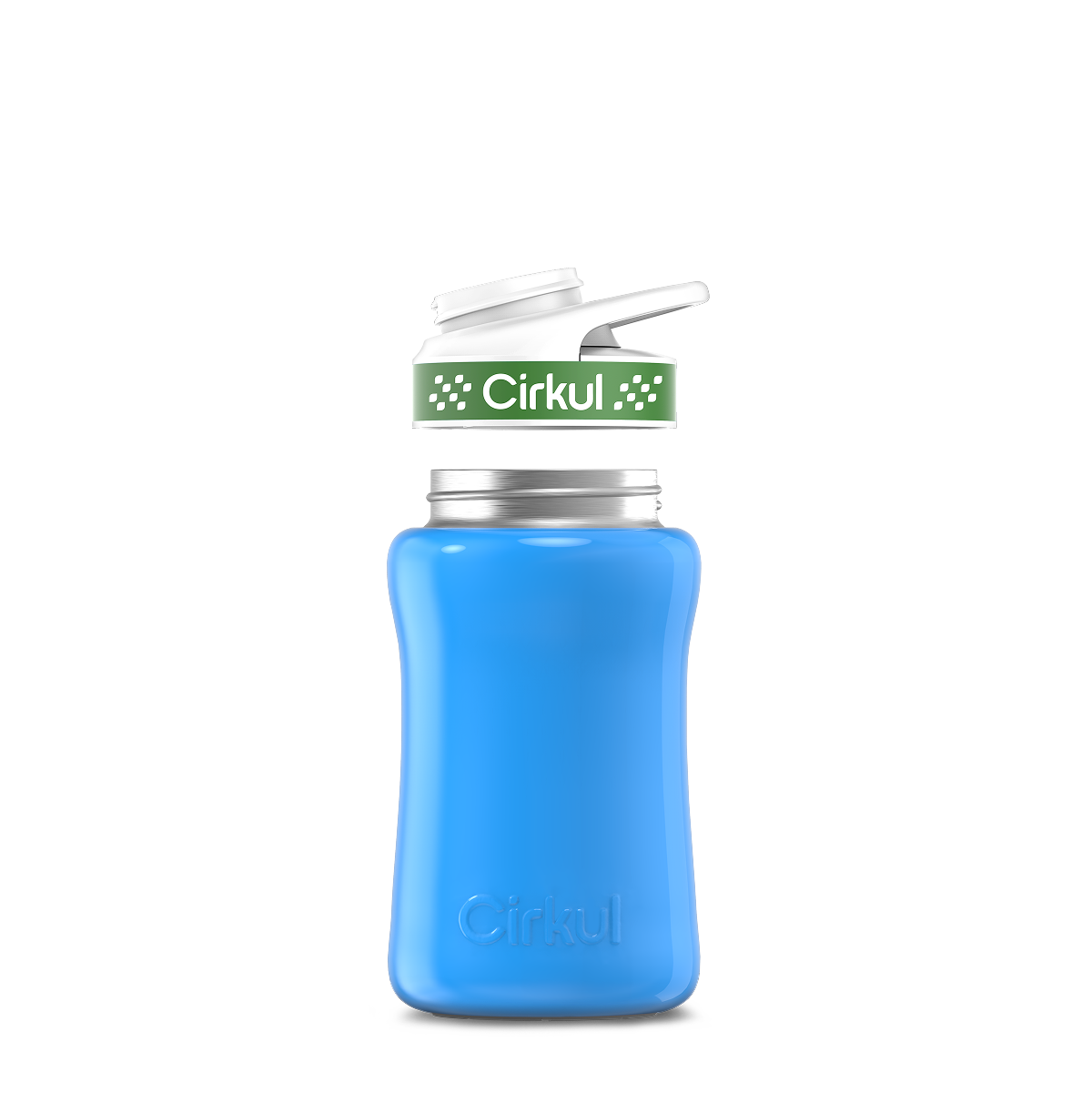 12oz. Stainless Steel Bottle & Comfort Grip Lid - Active Hold