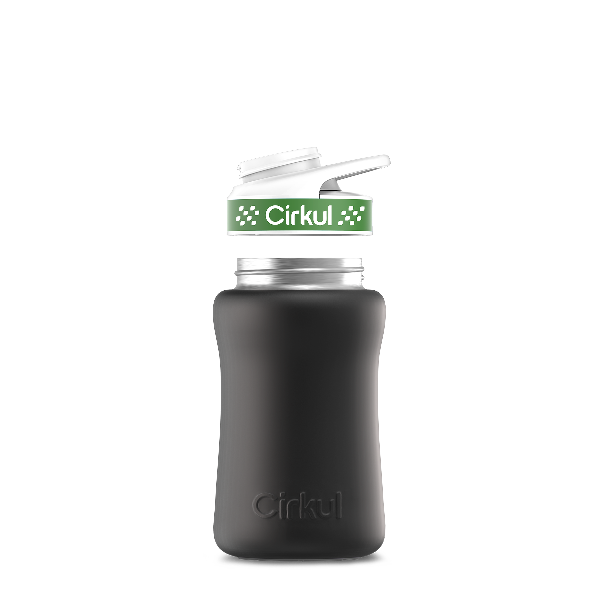 12oz. Stainless Steel Bottle & Comfort Grip Lid - Active Hold