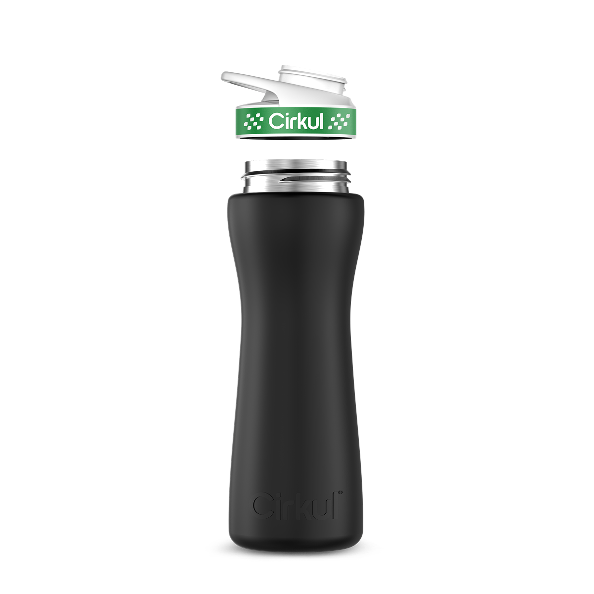 22oz. Stainless Steel Bottle & Comfort Grip Lid - Clean Grip