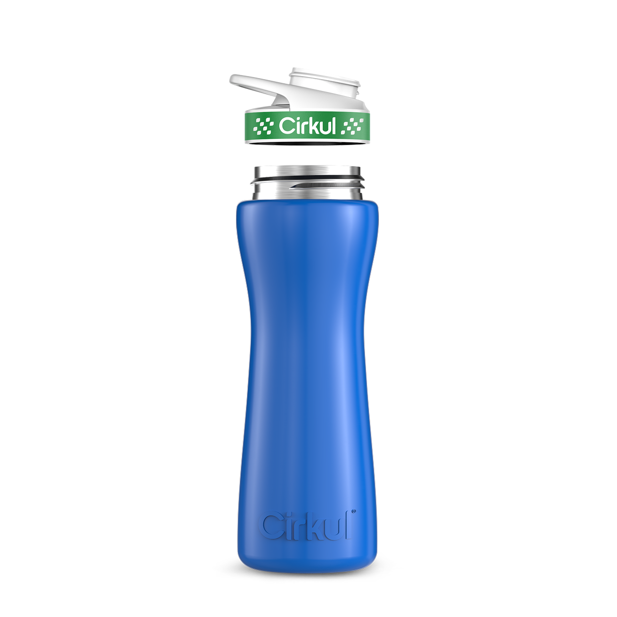 22oz. Stainless Steel Bottle & Comfort Grip Lid - Clean Grip