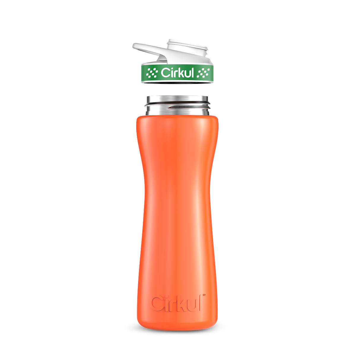 22oz. Stainless Steel Bottle & Comfort Grip Lid - Clean Grip