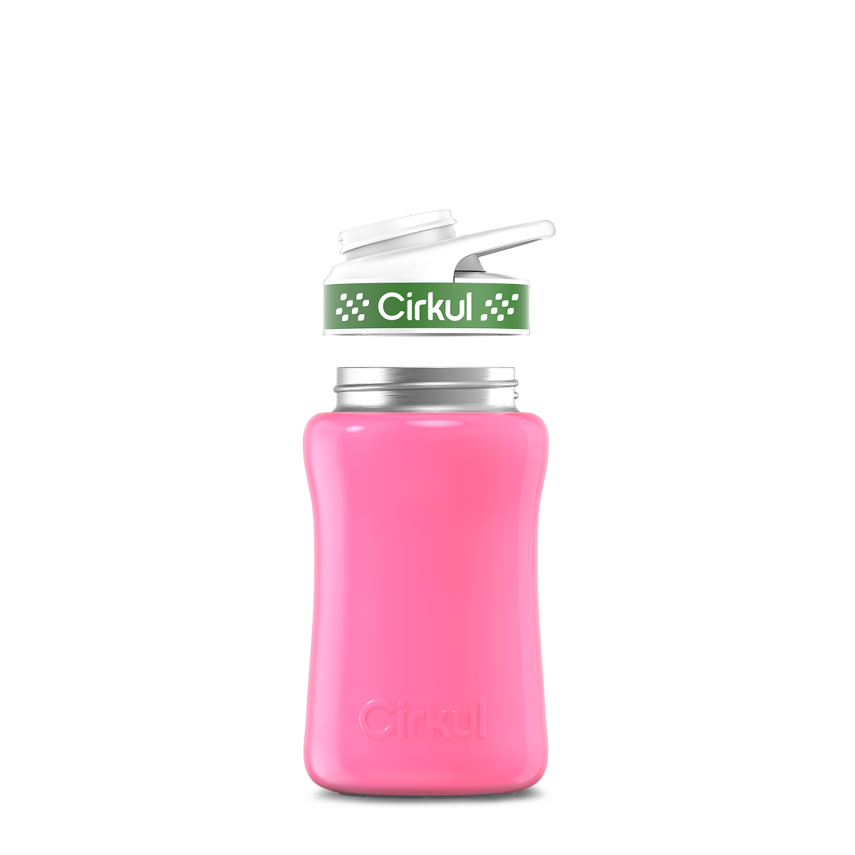 12oz. Stainless Steel Bottle & Comfort Grip Lid - Active Hold