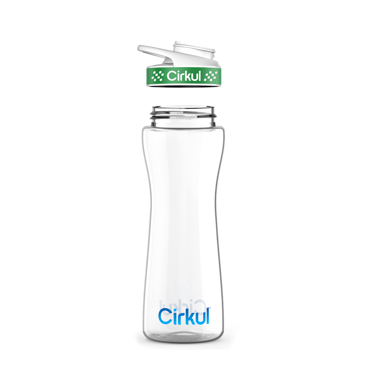 22oz. Plastic Bottle & Comfort Grip Lid - Outdoor Hold