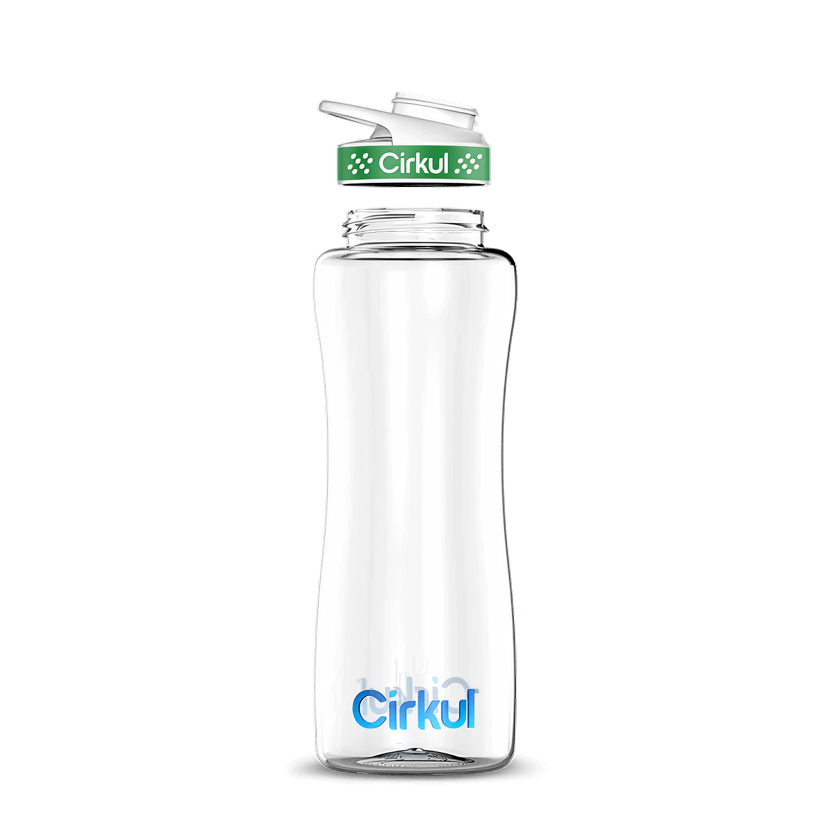 32oz. Plastic Bottle & Comfort Grip Lid - Lite Ready