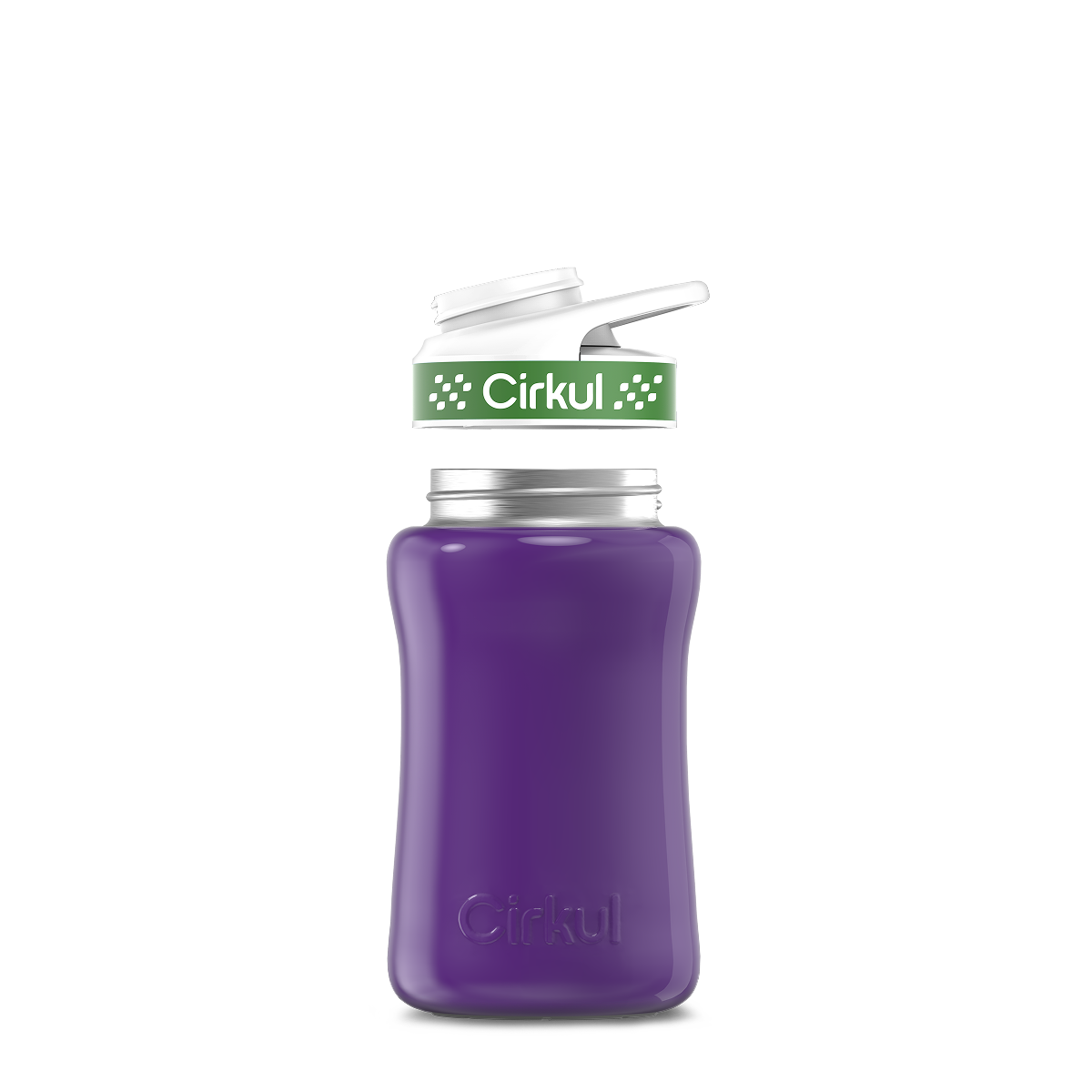 12oz. Stainless Steel Bottle & Comfort Grip Lid - Active Hold