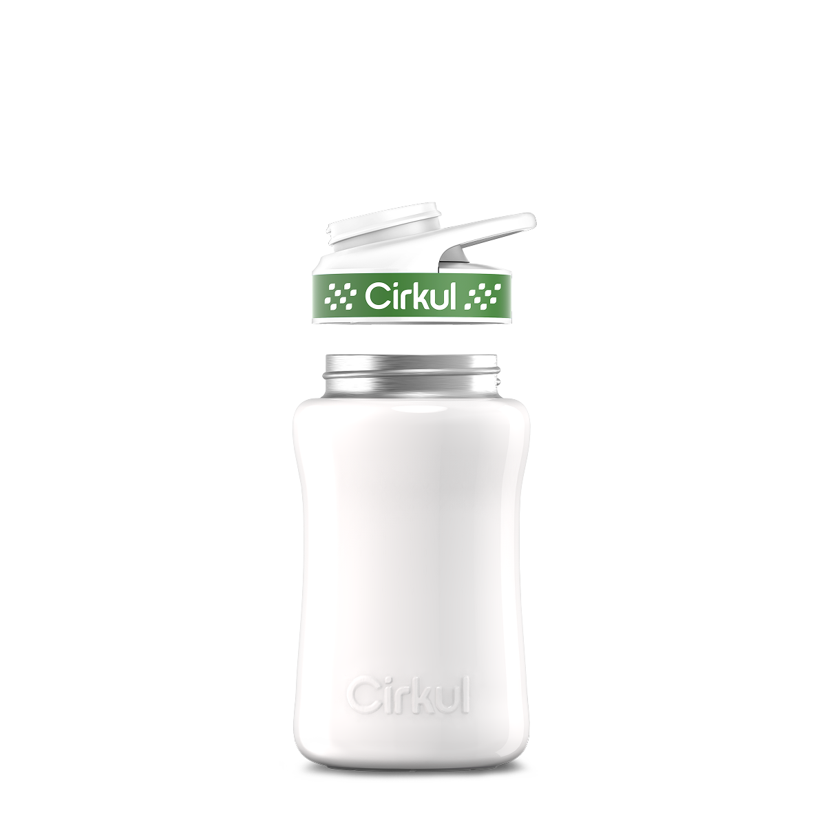 12oz. Stainless Steel Bottle & Comfort Grip Lid - Active Hold