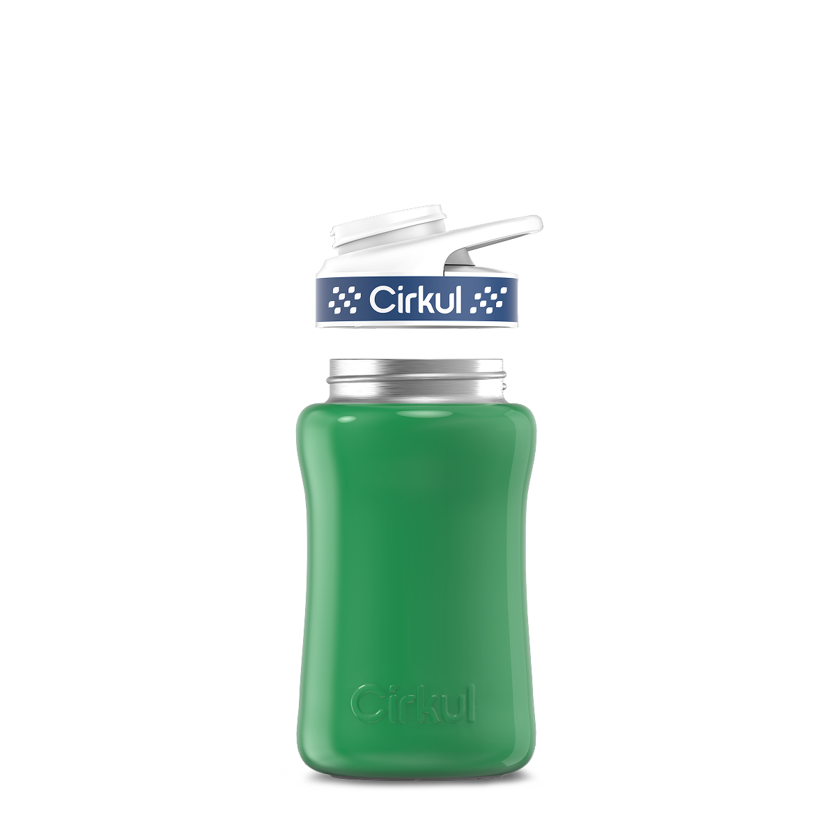 12oz. Stainless Steel Bottle & Comfort Grip Lid - Active Hold