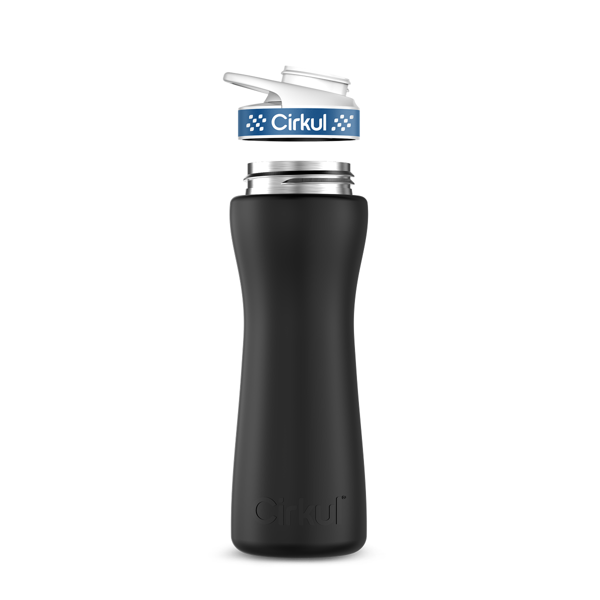 22oz. Stainless Steel Bottle & Comfort Grip Lid - Clean Grip