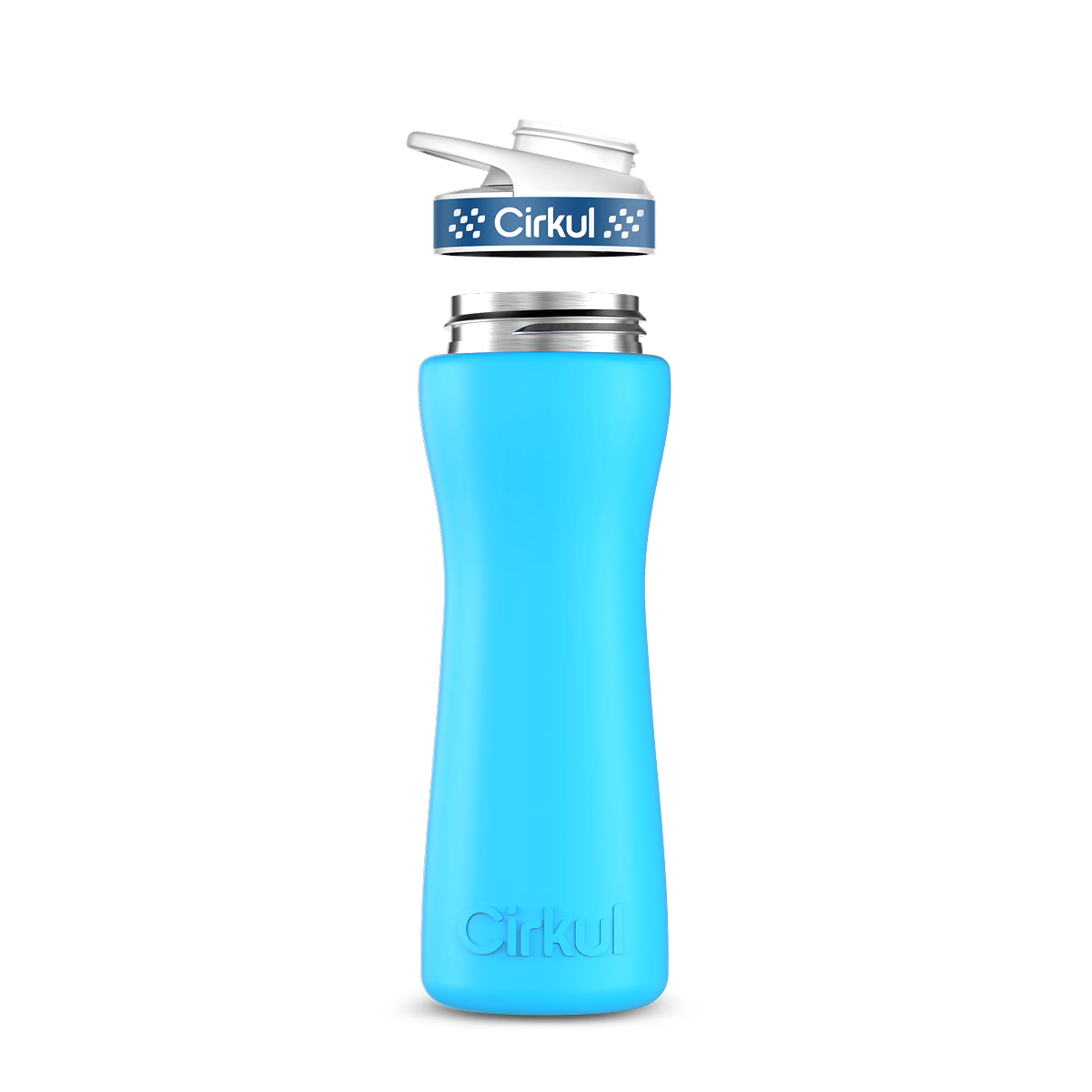 22oz. Stainless Steel Bottle & Comfort Grip Lid - Clean Grip