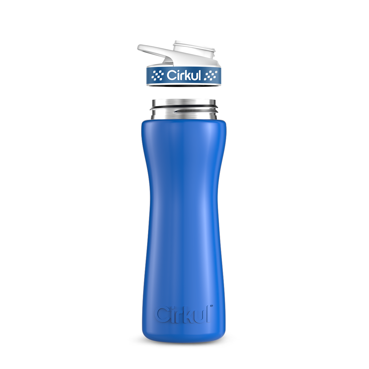 22oz. Stainless Steel Bottle & Comfort Grip Lid - Clean Grip